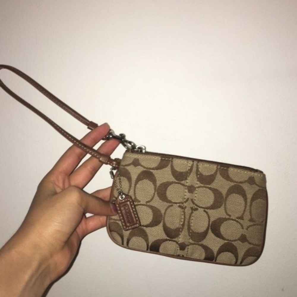 Coach wristlet